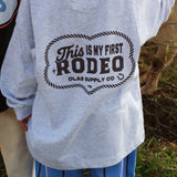 MY FIRST RODEO MINI LONG SLEEVE (size 7/8)