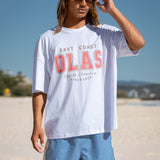 EAST COAST BOX TEE RED