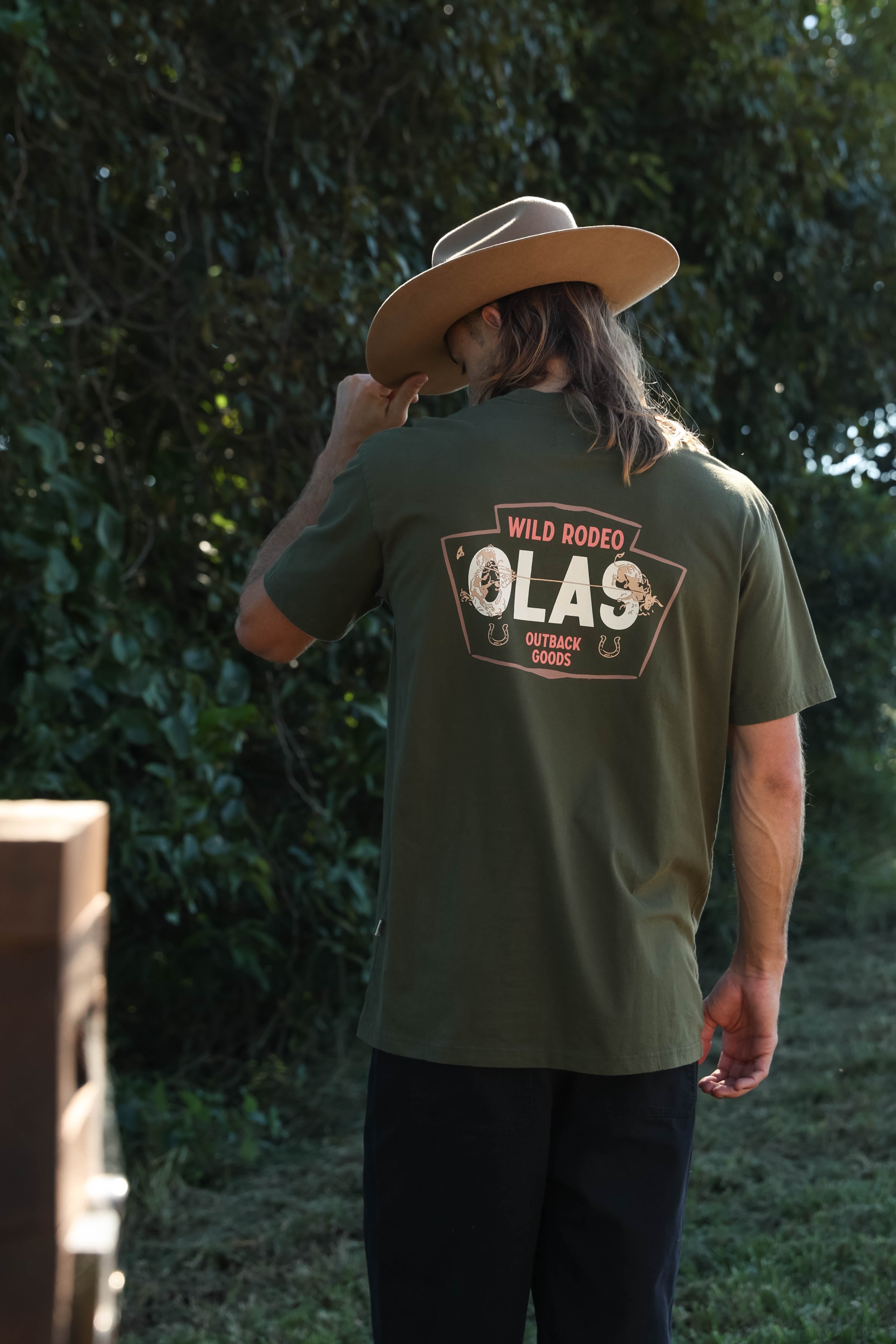 OLAS SUPPLY CO. WILD RODEO TEE
