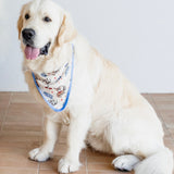 COWBOY CLAUS DOG BANDANA