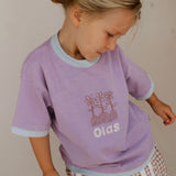 FLORA MINI TEE LILAC