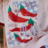 TINY BUT FIERY MINI TEE PINK SALT