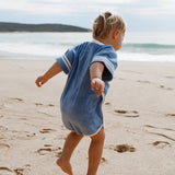 CAPE ROMPER SERENITY BLUE