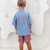 TRAVELLER MINI TEE BLUE