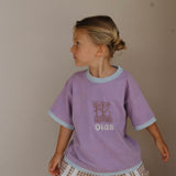 FLORA MINI TEE LILAC