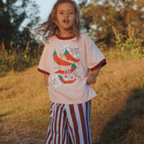 TINY BUT FIERY MINI TEE PINK SALT