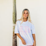 EAST COAST BOX TEE PINK