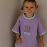 FLORA MINI TEE LILAC