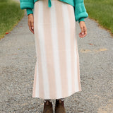 DIVIDE KNIT SKIRT