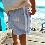 CRUISIN’ CORD SHORTS CORNFLOWER