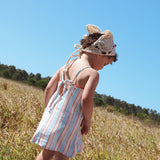 SUNDOWN STRIPE MINI DRESS