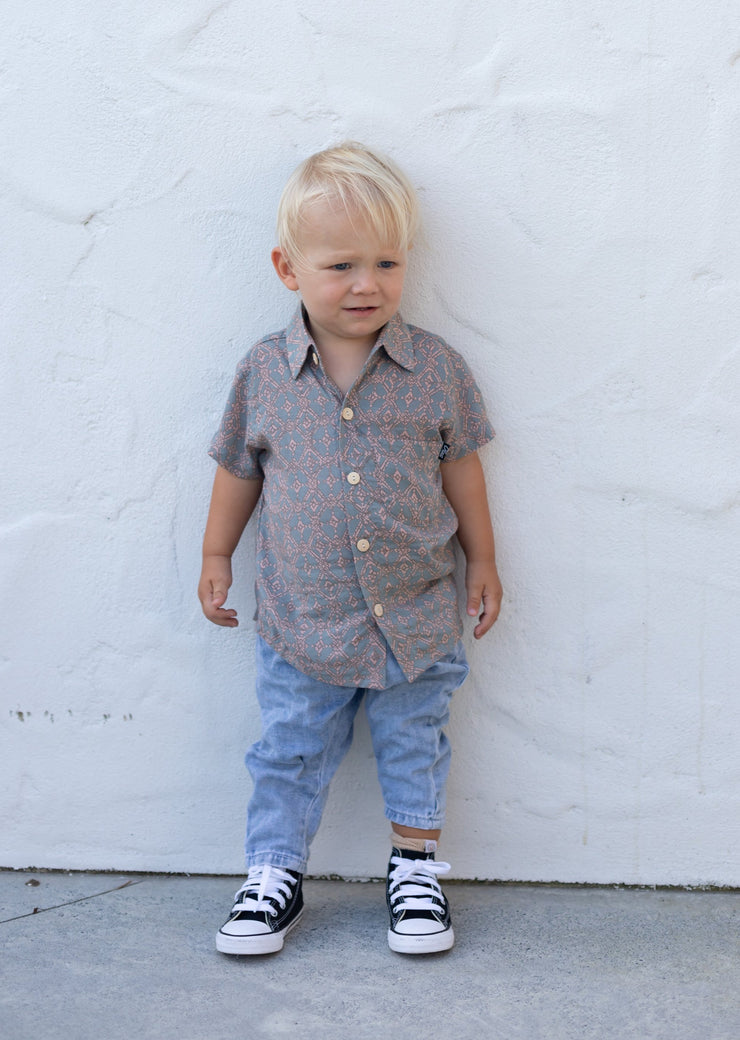 WOOLI MINI BUTTON UP
