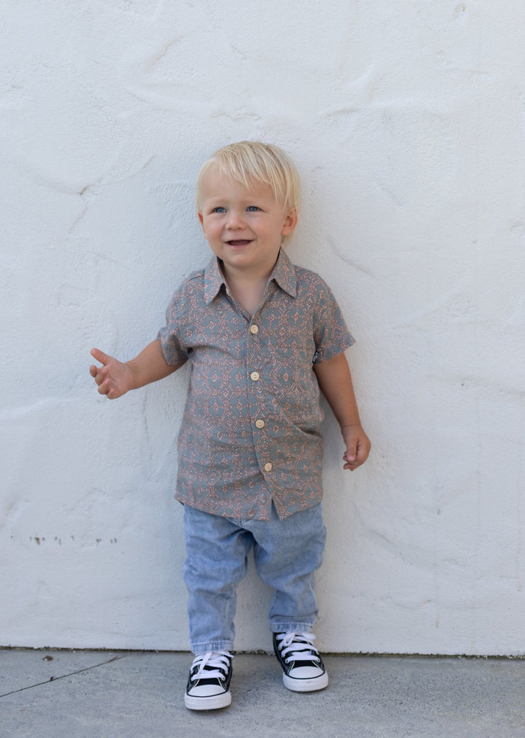 WOOLI MINI BUTTON UP