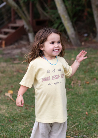 SUNNY ZESTY SALTY LEMON MINI TEE