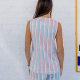 SUNDOWN STRIPE TOP