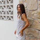 SUNDOWN STRIPE DRESS