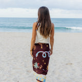 GOLDEN JUNGLE SARONG