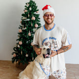 COWBOY CLAUS DOG BANDANA