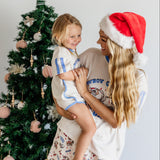 COWBOY CLAUS MINI'S ROMPER