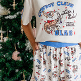 COWBOY CLAUS WOMEN'S PJ SET