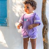 CAPE ROMPER CHIFFON