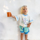 ROAD TRIP MINI TEE BLUE