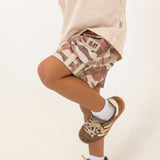 SUNFADE CAMO MINI SHORT