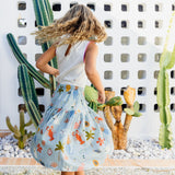 BY THE SEA MIDI SKIRT