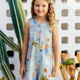 BY THE SEA MINI PLAYSUIT