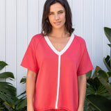 SUNSET KNIT TOP