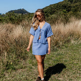 SHORES TIE TOP