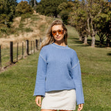 ECLIPSE BOUCLE KNIT WINDSURFER