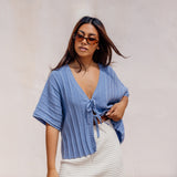 SHORES TIE TOP