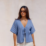 SHORES TIE TOP