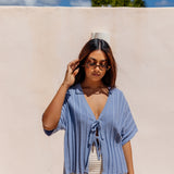 SHORES TIE TOP