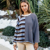 DUSTY RUN KNIT TOP