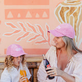 PARADISE DAD HAT PINK