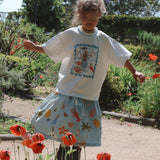 BY THE SEA MIDI SKIRT