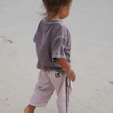 ROAMER CHECK MINI PANT (PRE-ORDER)