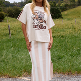 DIVIDE KNIT SKIRT