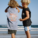 TWIN FIN MINI BOARDSHORT