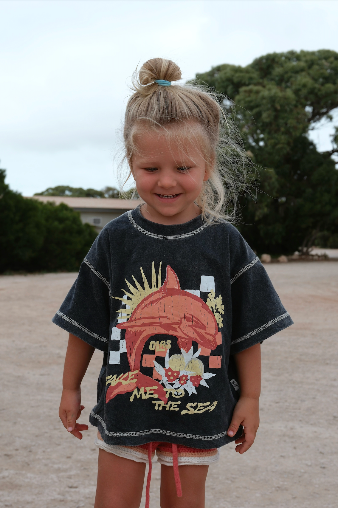 SEA CALLING MINI TEE - OLAS SUPPLY CO.