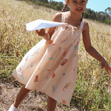 GOLDEN JUNGLE MINI DRESS