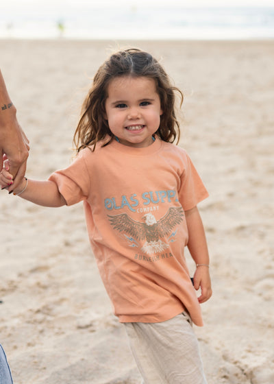 SOARING EAGLE PEACH MINI TEE