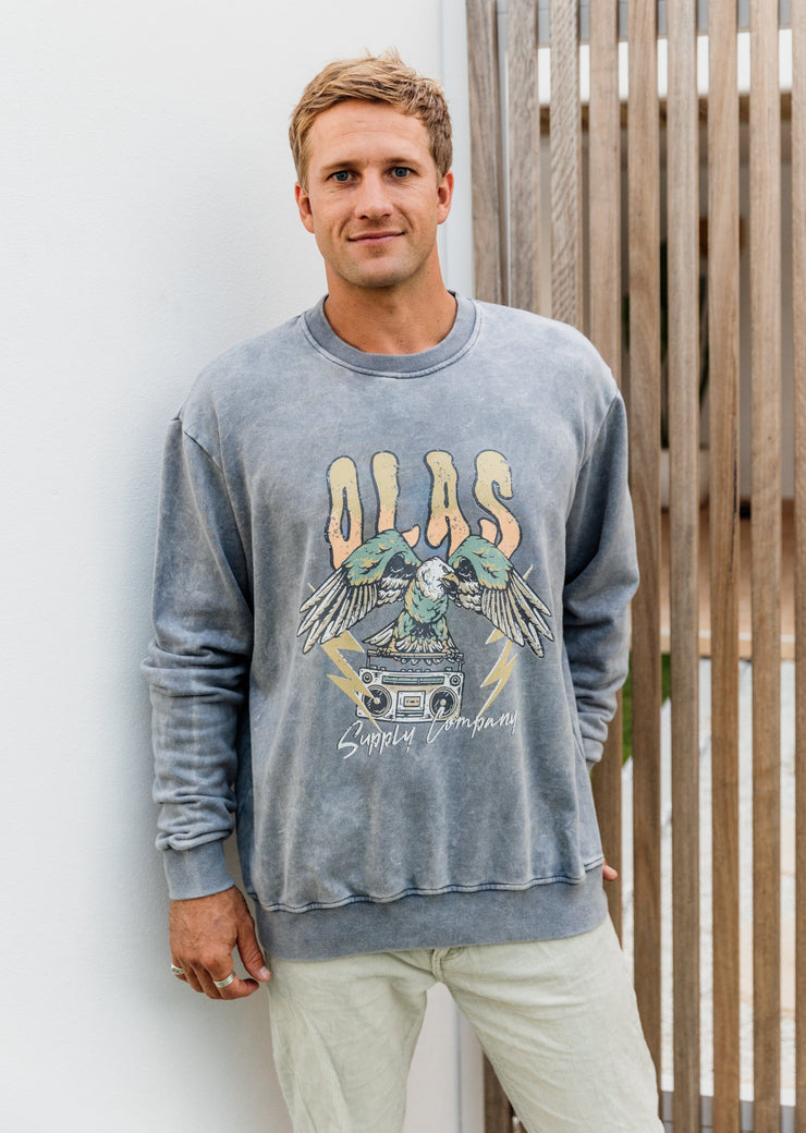 RADIO EAGLE CREW NECK