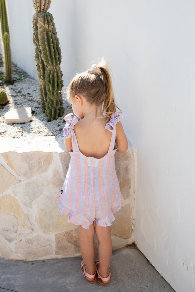 SUNSET PLAYSUIT STRIPE