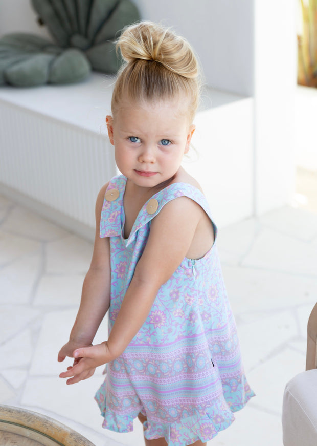 SANDY MINI PLAYSUIT RETRO
