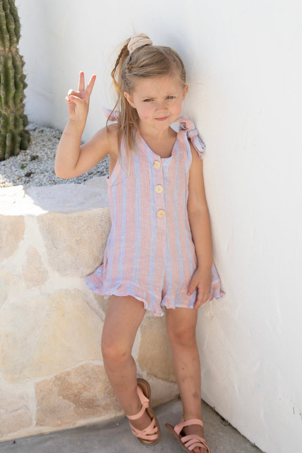 SUNSET PLAYSUIT STRIPE