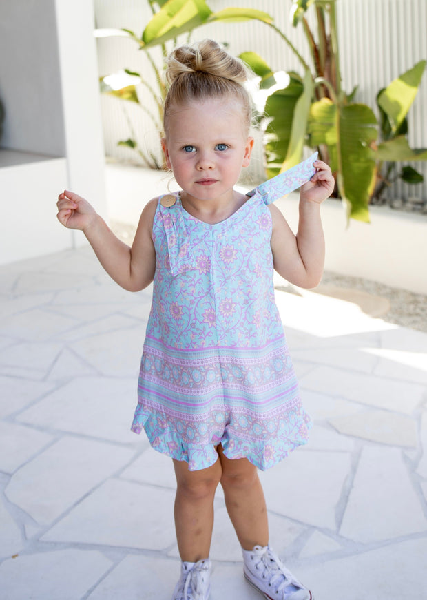 SANDY MINI PLAYSUIT RETRO