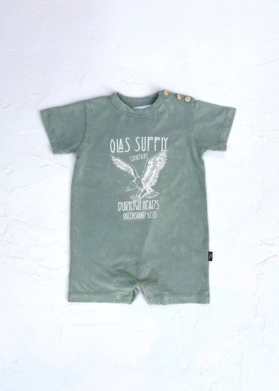 EAGLE SAGE ROMPER